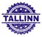 Grunge Textured TALLINN Stamp Seal