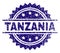 Grunge Textured TANZANIA Stamp Seal