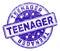 Grunge Textured TEENAGER Stamp Seal