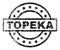 Grunge Textured TOPEKA Stamp Seal