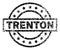 Grunge Textured TRENTON Stamp Seal