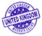 Grunge Textured UNITED KINGDOM Stamp Seal