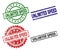 Grunge Textured UNLIMITED SPEED Stamp Seals