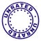 Grunge Textured UNRATED Round Stamp Seal