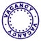 Grunge Textured VACANCY Round Stamp Seal