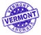 Grunge Textured VERMONT Stamp Seal