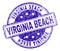 Grunge Textured VIRGINIA BEACH Stamp Seal