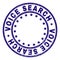 Grunge Textured VOICE SEARCH Round Stamp Seal