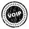 Grunge Textured VOIP Stamp Seal