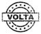 Grunge Textured VOLTA Stamp Seal