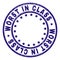 Grunge Textured WORST IN CLASS Round Stamp Seal