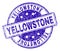 Grunge Textured YELLOWSTONE Stamp Seal