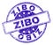 Grunge Textured ZIBO Stamp Seal