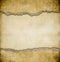 Grunge torn paper vintage map background