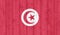 Grunge tunisia flag