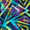 Grunge urban seamless geometric pattern,design in graffity urban