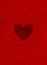 Grunge valentine heart