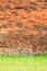 Grungy background of a brick wall texture