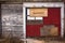 Grungy Boarded Garage Door