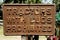 Grungy Rusted Steel Tractor Sign