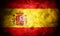 Grungy Spanish flag