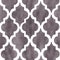 Grungy textured grey quatrefoil abstract pattern digital illustration