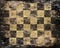 Grungy vintage chessboard