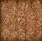 Grungy wood roses background