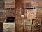 Grungy Wooden Lockers with Drawers