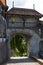 Gruyeres, Switzerland - June 10, 2016: Detail from Idyllic Medieval the smal