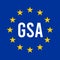 GSA, European global navigation satellite systems agency symbol