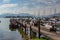 Gstadt at lake Chiemsee in the bavarian Chiemgau alps