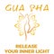 Gua Sha Release Your Inner Light Illustration