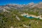 Guadalest Lake Valley view, Alicante, Spain