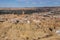 Guadix with its fortress and the Cathedral