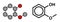 Guaiacol aromatic molecule. Responsible for the smoky taste of smoked foods