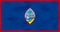Guam waving flag. Guam national flag background texture