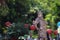 Guan Gong Warlord statue at Thailand Buddhism Shrine Nam Hai Kwan Se Im Pu Sa Vihara Sukabumi, Indonesia