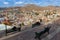 Guanajuato panoramic view from a scenic city lookout