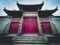 Guangzhou China - August 18 2018: Liugeng Hall  at Shawan Ancient Town. Lingnan`s Architecture is the traditional Cantonese style