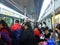 Guangzhou, China: subway station and subway car, passenger landscape