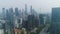 Guangzhou City at Cloudy Day. Guangdong, China. Aerial View