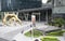 Guangzhou International Financial Center entance