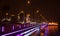 Guangzhou Jiangwan bridge at night