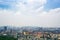 Guangzhou view from the baiyun mountain