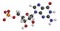 Guanosine monophosphate (GMP, guanylic acid) RNA building block molecule. Guanylate salts are used as umami flavor enhancers in