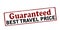 Guaranteed best travel price