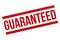 Guaranteed Grunge Rubber Stamp - Vector