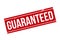 Guaranteed Grunge Rubber Stamp On White Background, Vector Illustration