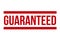 Guaranteed Rubber Stamp. Guaranteed Stamp Seal